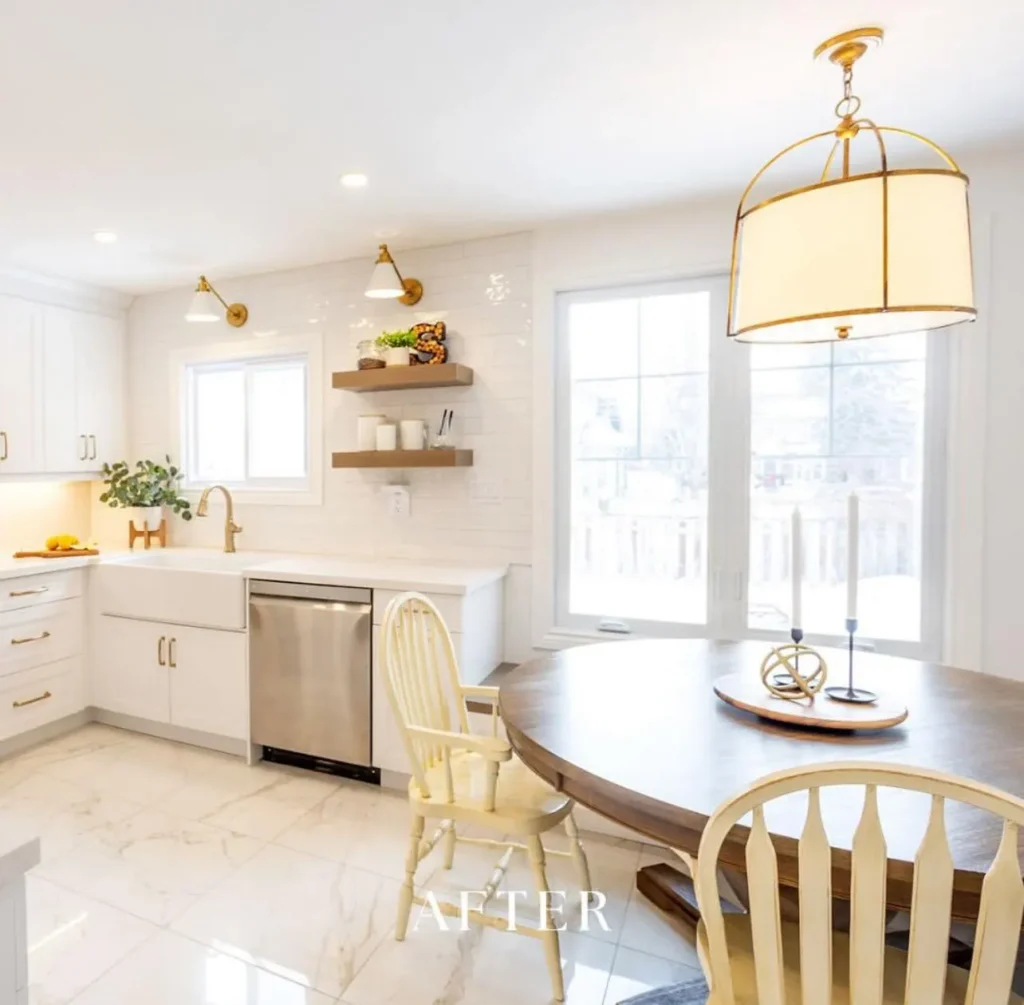 kitchen renovation after