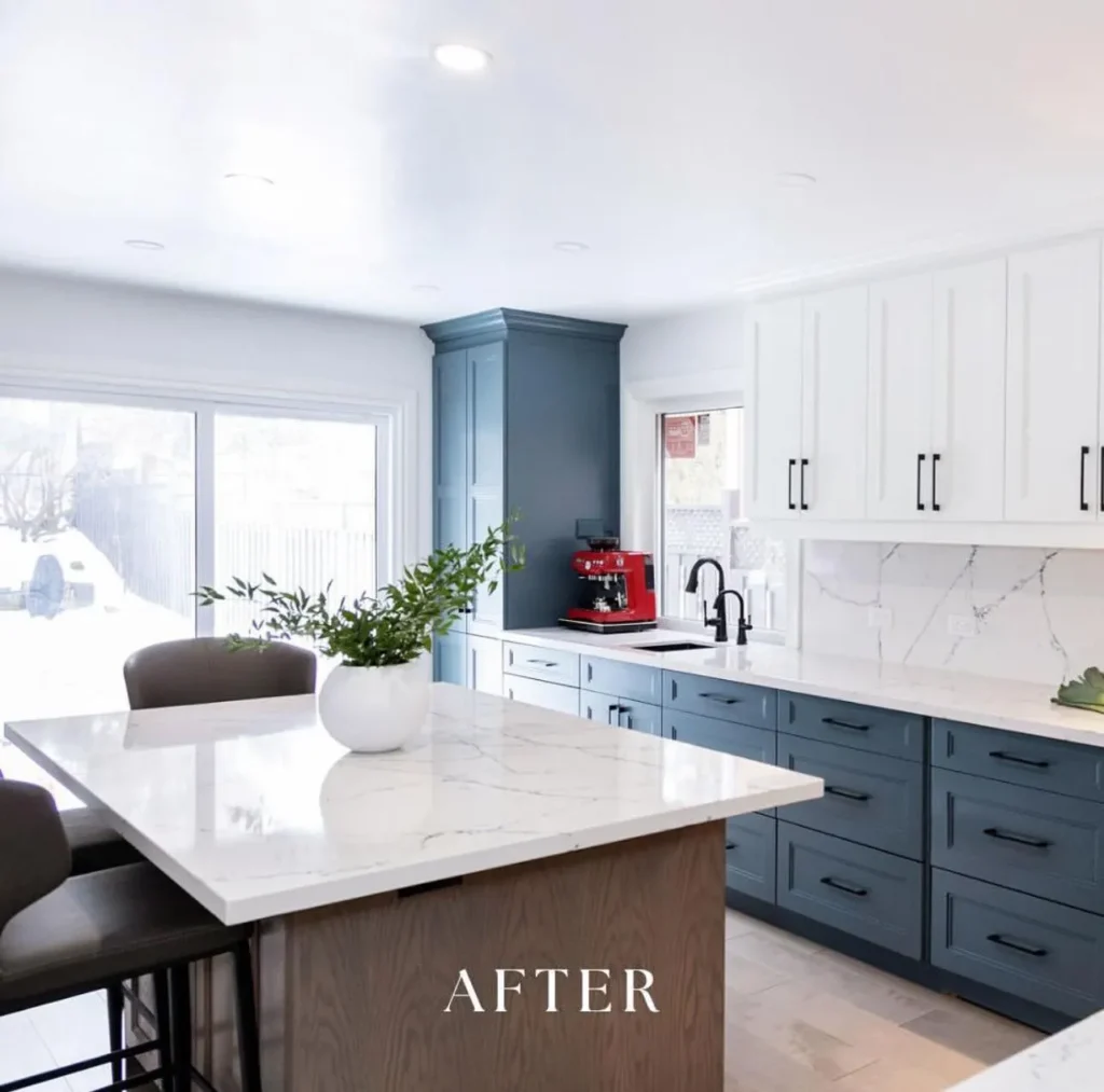 kitchen renovation after